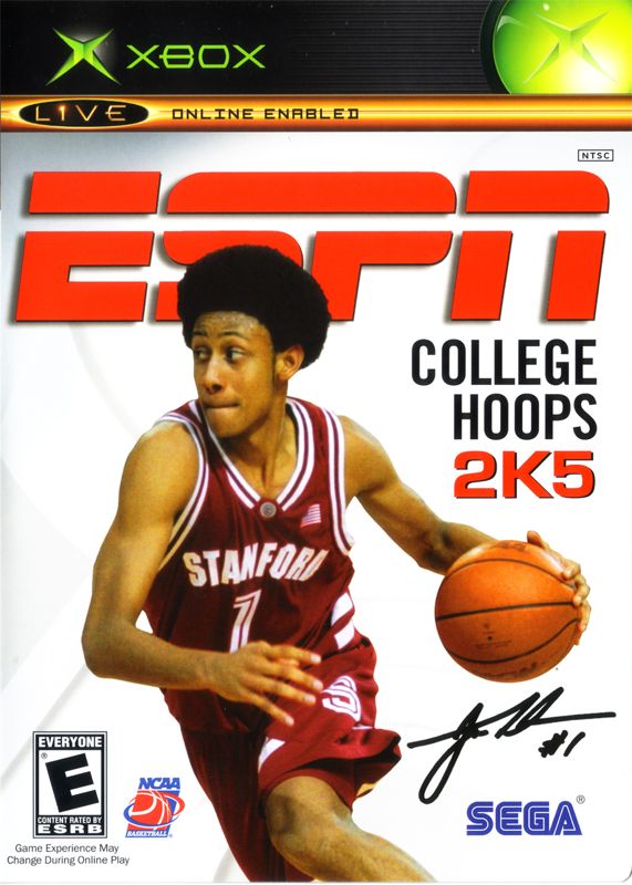 ESPN College Hoops 2K5 box art for Xbox